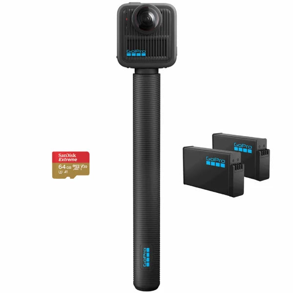 GoPro MAX2 360° Action Camera with Accessory Bundle