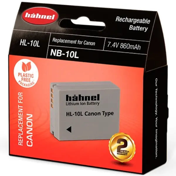 Hahnel HL-10L Lithium Ion Battery for Canon (NB-10L)