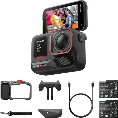 Insta360 Ace Pro 2 Action Camera Dual Battery Xplorer Bundle