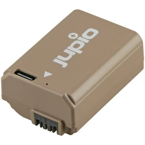 Jupio NP-FW50 Ultra Lithium-Ion Battery with USB-C Charging Port (7.2V, 1080mAh)