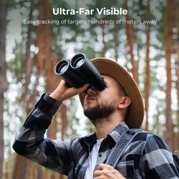 K&F Concept 12x50 Safari Binoculars with a Mobile Phone Attachment