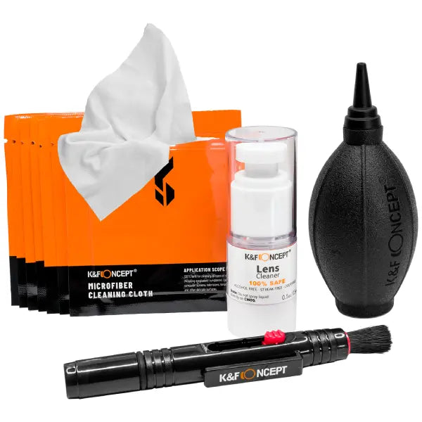 K&F Concept 4-in-1 Essential Lens and Filter Cleaning Kit