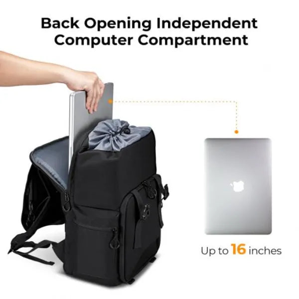 K&F Concept All-Day-Shooter Camera Backpack (Black)