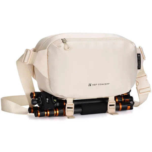 K&F Concept Alpha 10L Camera Sling Bag (Beige)