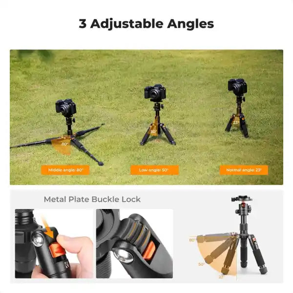 K&F Concept Desktop Mini Tripod with Ball Head