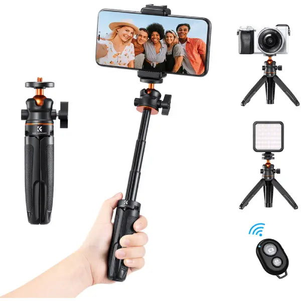 K&F Concept Desktop Tripod with Bluetooth Remote