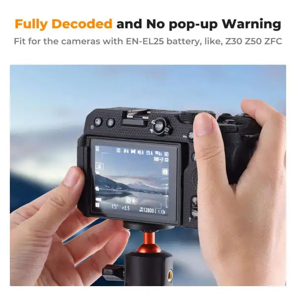 K&F Concept EN-EL25 USB-C Battery (7.6V, 1250mAh)