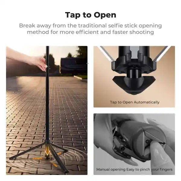K&F Concept Face Tracking Selfie Stick (180cm)
