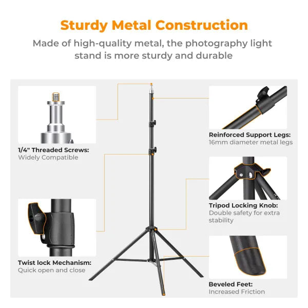 K&F Concept Light Stand (2.8m)