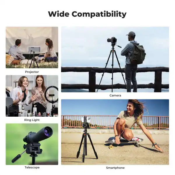 K&F Concept Classic-Vlogger XL Video Tripod