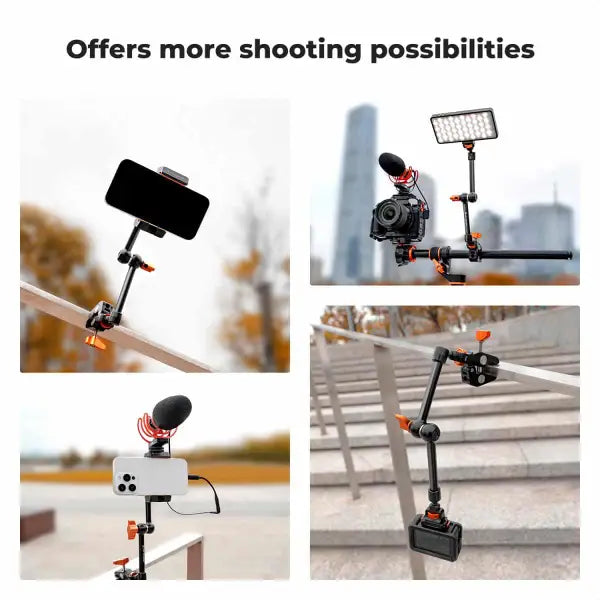 K&F Concept Magic Arm with Mini Clamp (11 Inch)
