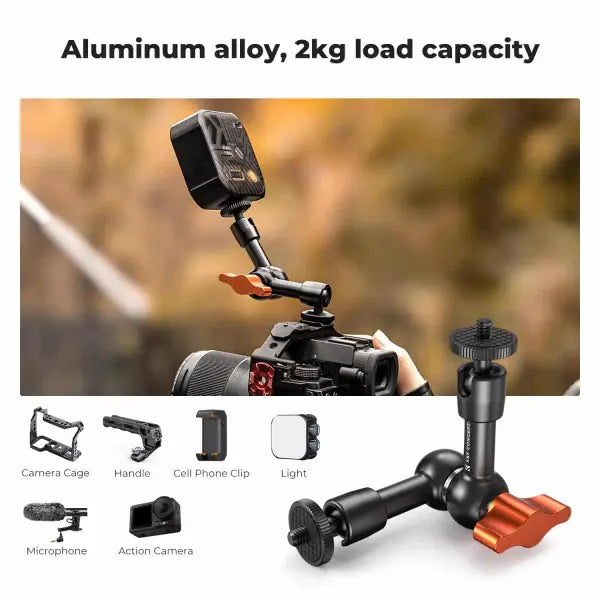 K&F Concept Magic Arm with Mini Clamp (6 Inch)