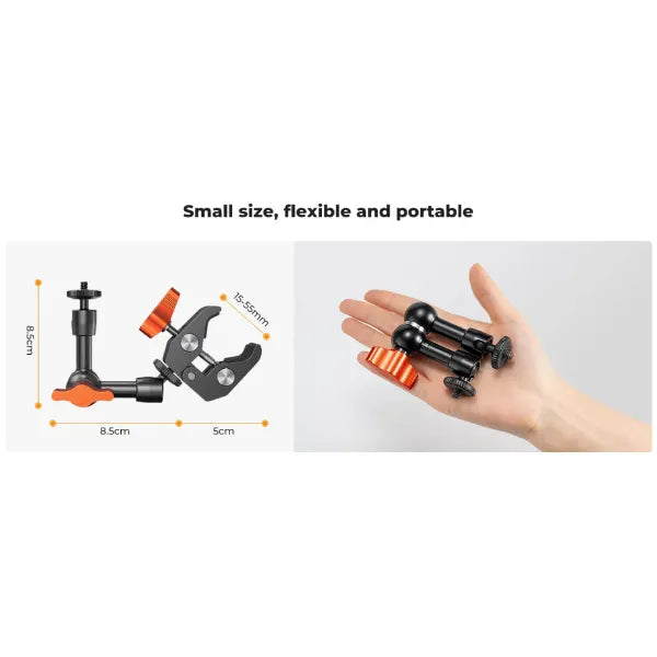 K&F Concept Magic Arm with Mini Clamp (6 Inch)