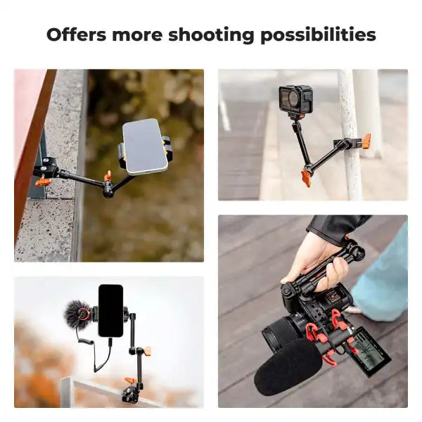 K&F Concept Magic Arm with Mini Clamp (9.8 Inch)