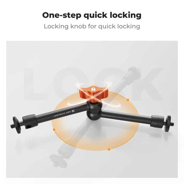 K&F Concept Magic Arm with Mini Clamp (9.8 Inch)