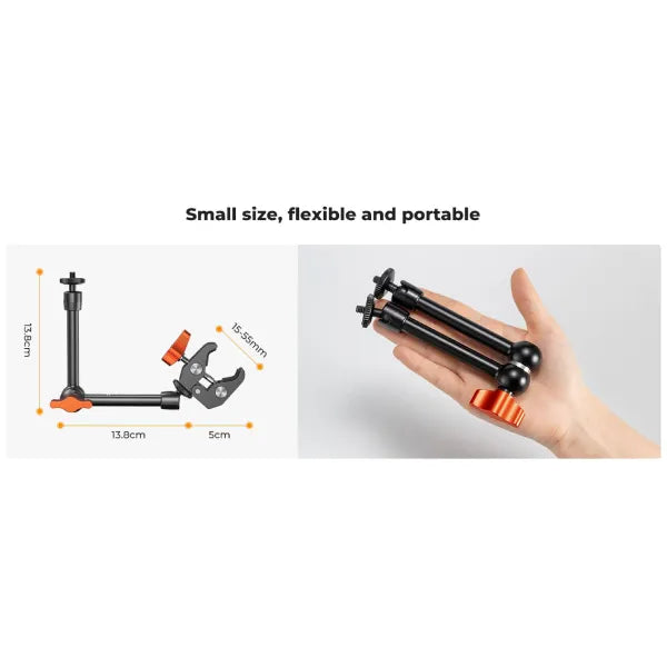 K&F Concept Magic Arm with Mini Clamp (9.8 Inch)