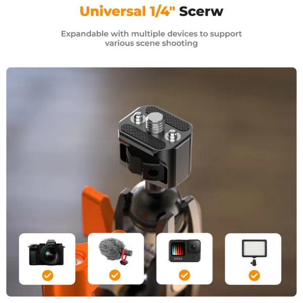 K&F Concept MS13 Magic Arm with Mini Super Clamp