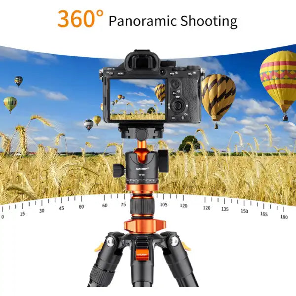 K&F Pro-Operator Aluminium Tripod with Monopod Feature