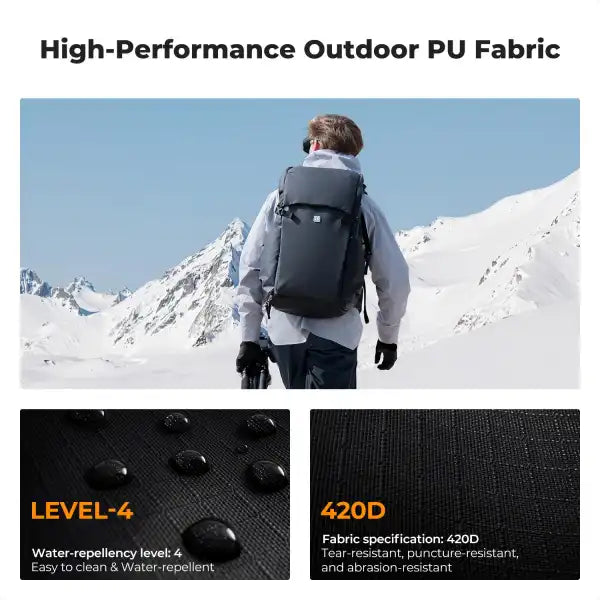 K&F Concept Star Wander 30L Camera Backpack (Black)