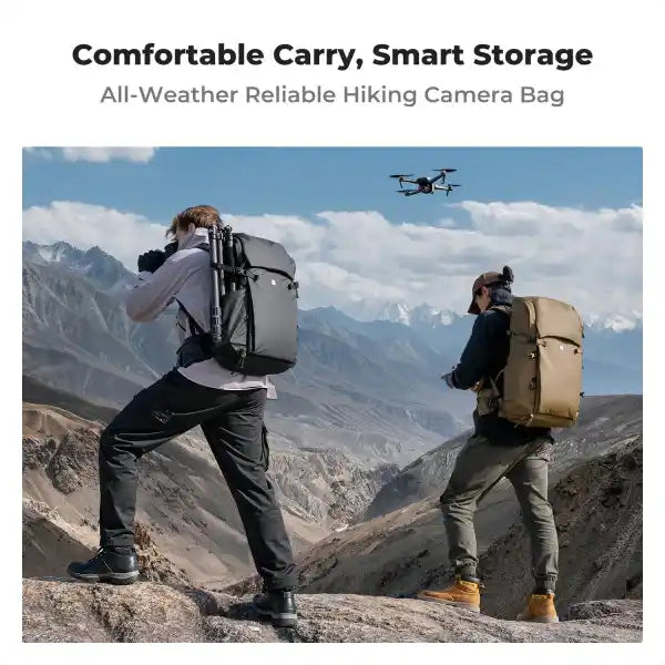 K&F Concept Star Wander 30L Camera Backpack (Black)