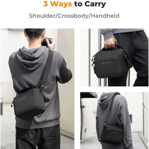 K&F Concept Urban Wander Camera Shoulder Bag (Black)