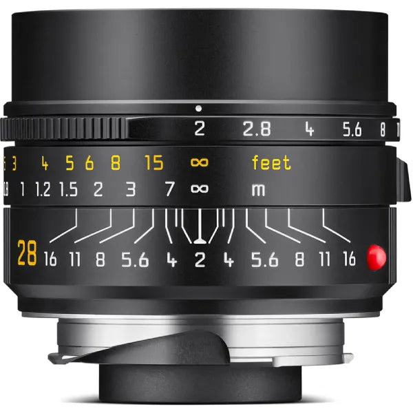 Leica Summicron-M 28mm f/2 ASPH. Lens (Black)