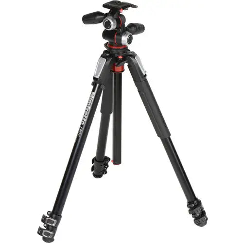 Manfrotto MK055XPRO3-3W Aluminum Tripod with 3-Way Pan/Tilt Head