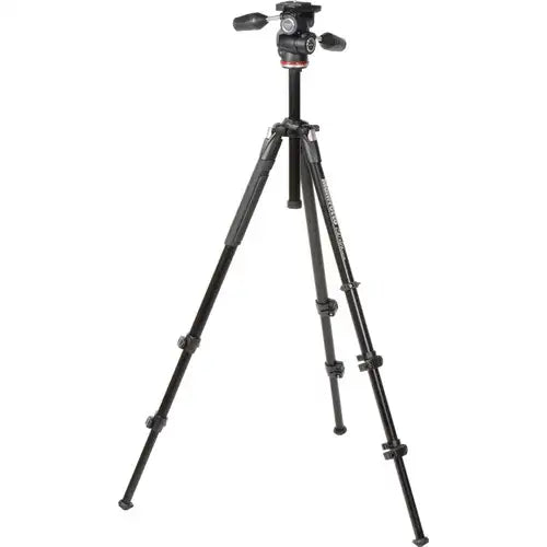 Manfrotto MK290XTA3-3W 290 Xtra Aluminium 3-Section Tripod with 3-Way Head