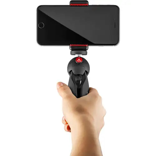 Manfrotto MKPIXICLMII-BK Pixi Mini Tripod with Smartphone Clamp