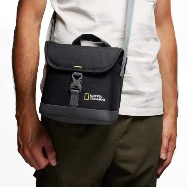 National Geographic Shoulder Bag (Black, Small)