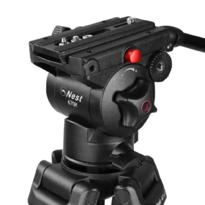 Nest Video Tripod AT-670 with Fluid Pan Head