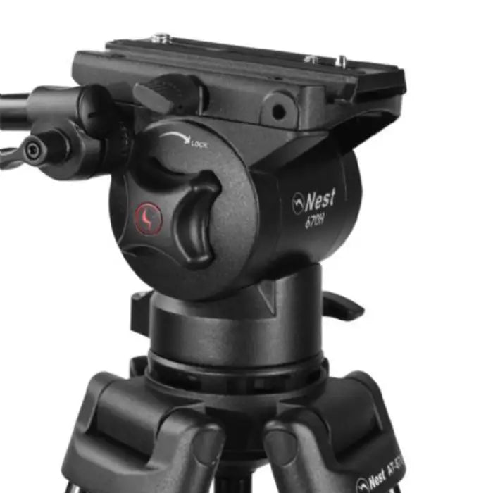 Nest Video Tripod AT-670 with Fluid Pan Head