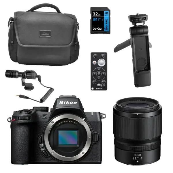 Nikon Z50 II Mirrorless Camera (Vlogging Kit)