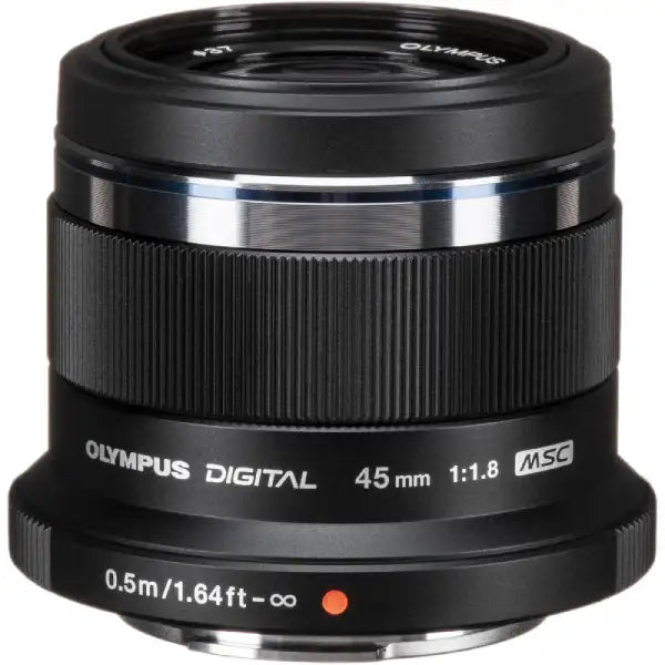 Olympus M.Zuiko Digital 45mm f/1.8 Lens (Black)