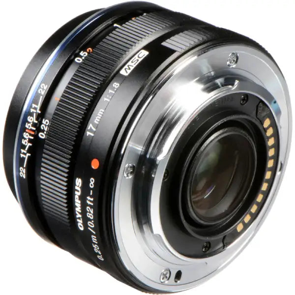 Olympus M.Zuiko Digital 17mm f/1.8 Lens (Black)