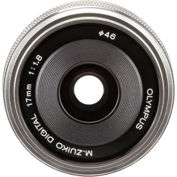 Olympus M.Zuiko Digital 17mm f/1.8 Lens (Silver)