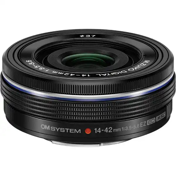 OM System M.Zuiko Digital ED 14-42mm f/3.5-5.6 EZ Lens (Black)