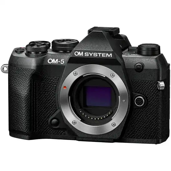 OM System OM-5 Mark II Mirrorless Camera with 12-45mm f/4 PRO Lens (Black)