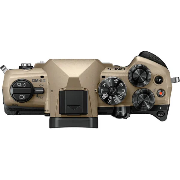 OM System OM-5 Mark II Mirrorless Camera Body (Sand Beige)