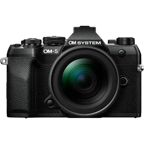 OM System OM-5 Mark II Mirrorless Camera with 12-45mm f/4 PRO Lens (Black)