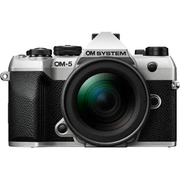 OM System OM-5 Mark II Mirrorless Camera with 12-45mm f/4 PRO Lens (Silver)