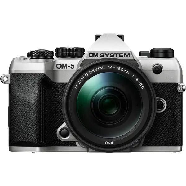 OM System OM-5 Mark II Mirrorless Camera with 14-150mm f/4-5.6 II Lens (Silver)