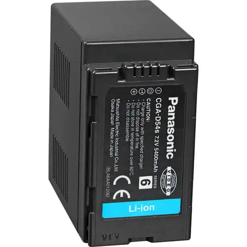 Panasonic CGA-D54 Lithium-Ion Battery Pack (7.2V, 5400mAh)