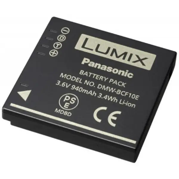 Panasonic DMW-BCF10E Lithium-Ion Battery Pack (3.6V, 940mAh)