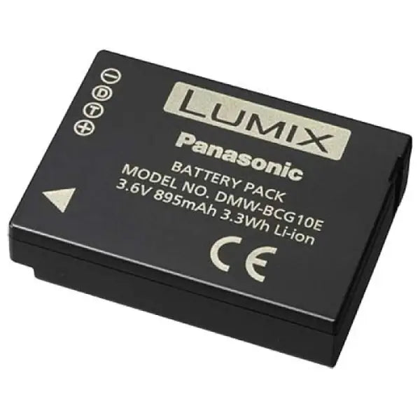 Panasonic DMW-BCG10E Lithium-Ion Battery Pack (3.6V, 895mAh)