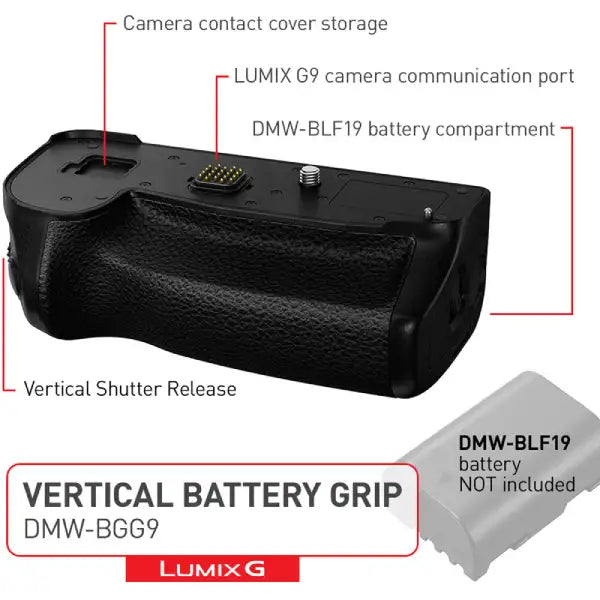 Panasonic DMW-BGG9 Battery Grip (G9)