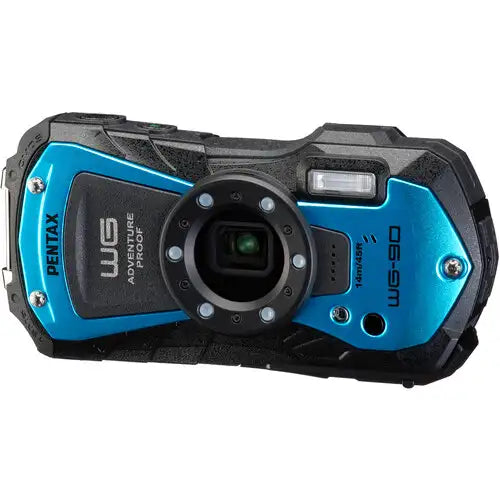 Ricoh WG-90 Digital Camera (Blue)