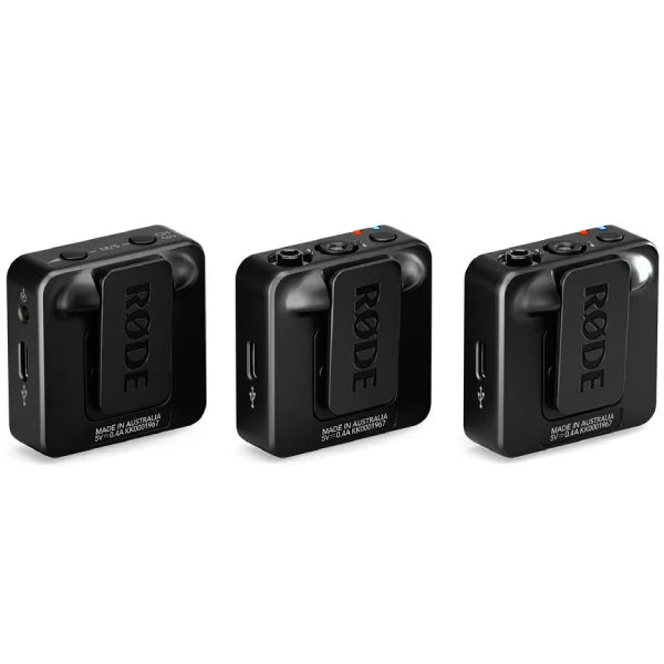 RODE Wireless GO (Gen 3) 2-Person Compact Digital Wireless Microphone System/Recorder (2.4 GHz, Black)