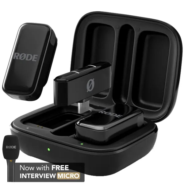 RODE Wireless Micro 2-Person Ultracompact Wireless Microphone System w