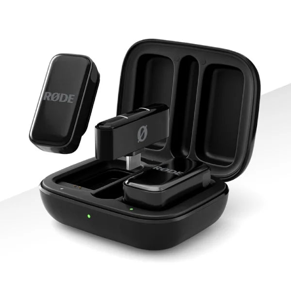 RODE Wireless Micro 2-Person Ultracompact Wireless Microphone System with USB-C Connector (2.4 GHz, Black)